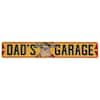 Open Road Brands Dad'S Garage Embossed Tin Street Sign 90162513-S - The Home  Depot