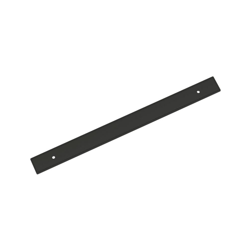 Thoreau 10-1/16 in. Center-to-Center Rectangle Matte Black Pull Cabinet Backplate price history on PriceWatchPro