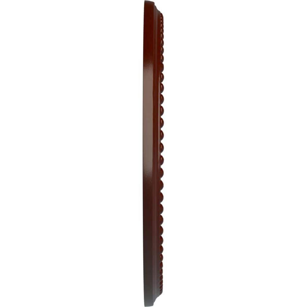 Bradford 12.5" Brushed Mahogany Polyurethane Ceiling Medallion