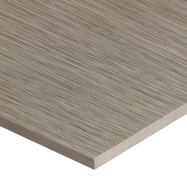MSI      Metro Charcoal 12 in. x 24 in. Matte Porcelain Floor and Wall Tile (16 sq. ft./case)
