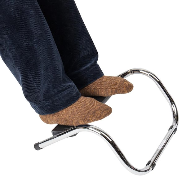 Mount-it! Ergonomic Foot Rest Under Desk, Adjustable Tilt Footrest W/  Textured Massage Surface