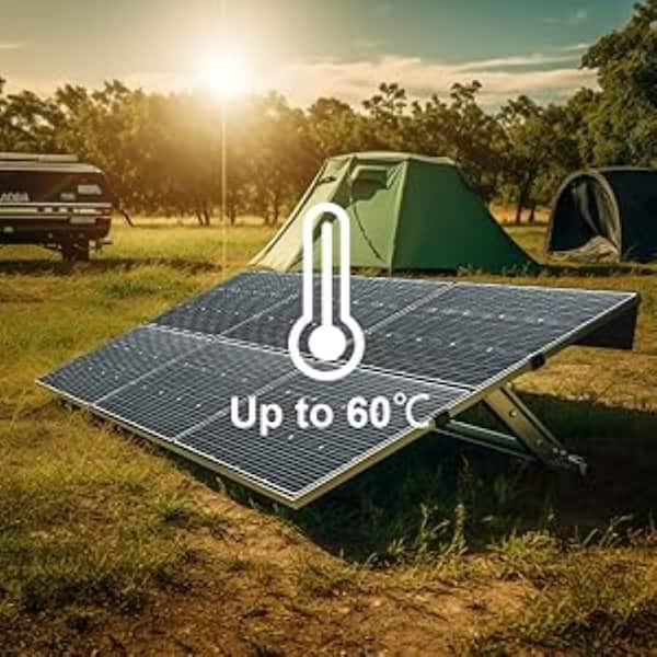 Vrbgify 600-Watt Monocrystalline Portable Solar Panel Waterproof IP67 RV  Solar Panel Kit with 44V Output Foldable Solar Charger 044SA04-227D - The  Home Depot