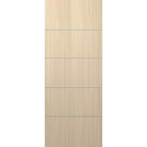 Optima 4H 18 in. x 80 in. No Bore Solid Composite Core Loire Ash Composite Wood Interior Door Slab