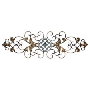 Traditional Blue & White Scroll Wall Decor