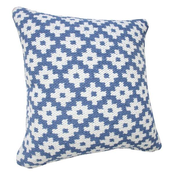 modern blue pillows