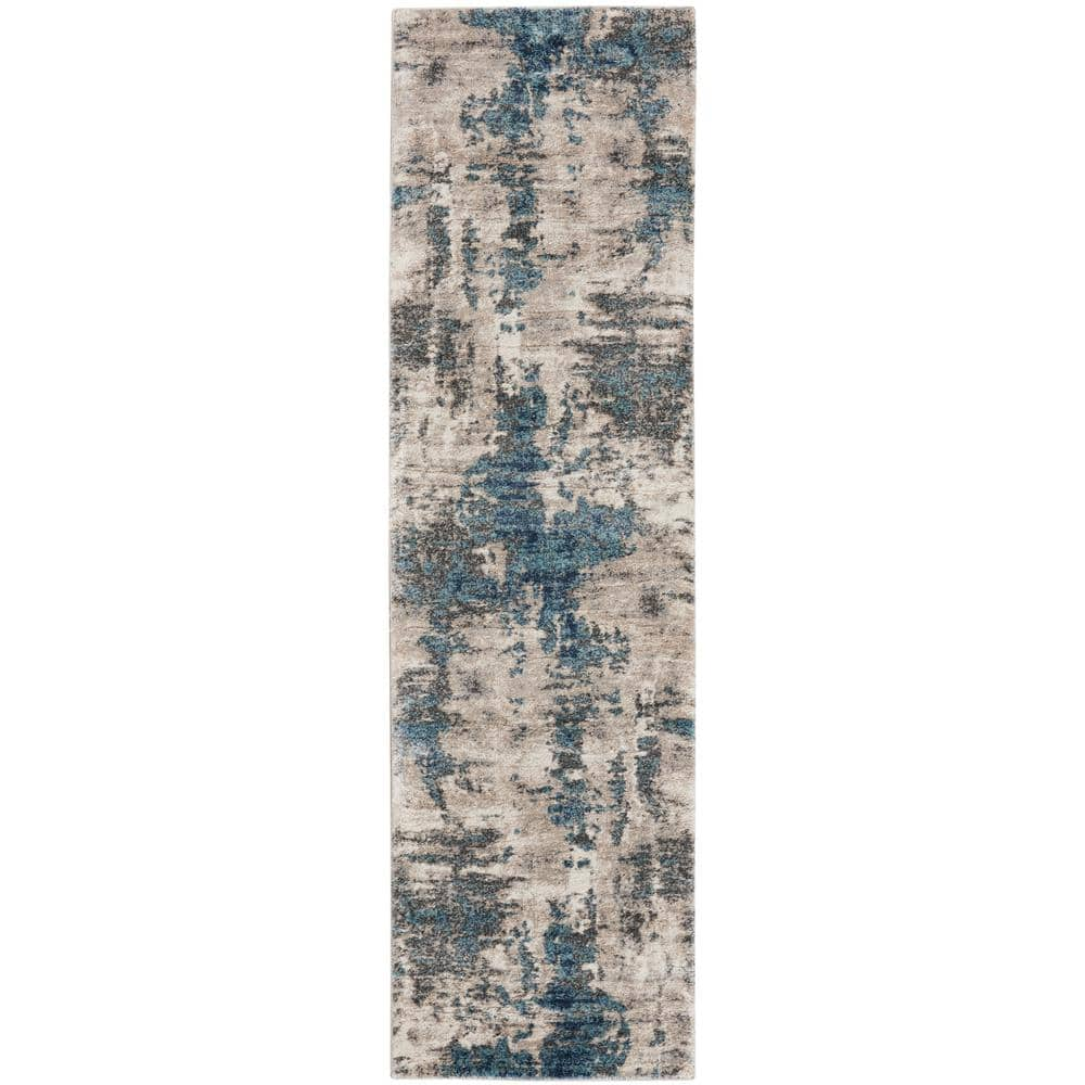 Irisha Cottage Medium Brown Area Rug - 2' x 3' in 2023