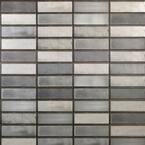 Piston Industrial Dark Gray 4 in. x 12 in. Matte Ceramic Subway Wall Tile (34-piece 10.97 sq. ft. / box)