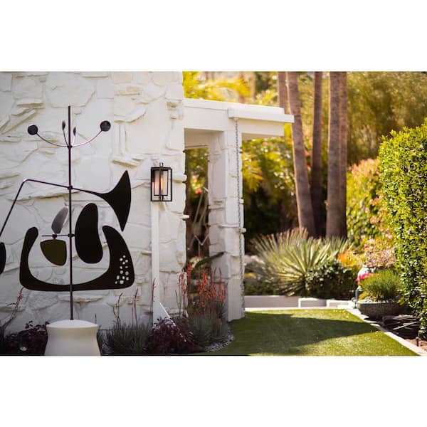 HINKLEY Republic 1-Light Oil Rubbed Bronze Hardwired Outdoor Wall Lantern Sconce