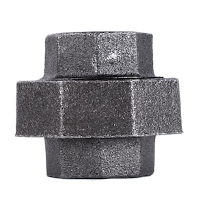 STZ 3/8 in. Black Iron Union 310 U-38 - The Home Depot