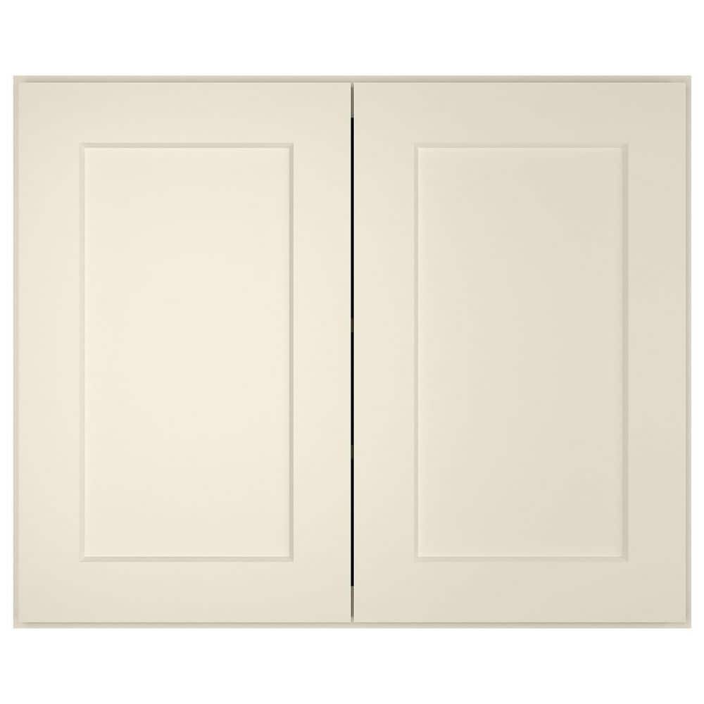 30-in. W x 24-in. D x 24-in. H in Shaker Antique White Plywood Ready to Assemble Wall Bridge Kitchen Cabinet 2 Doors price history on PriceWatchPro