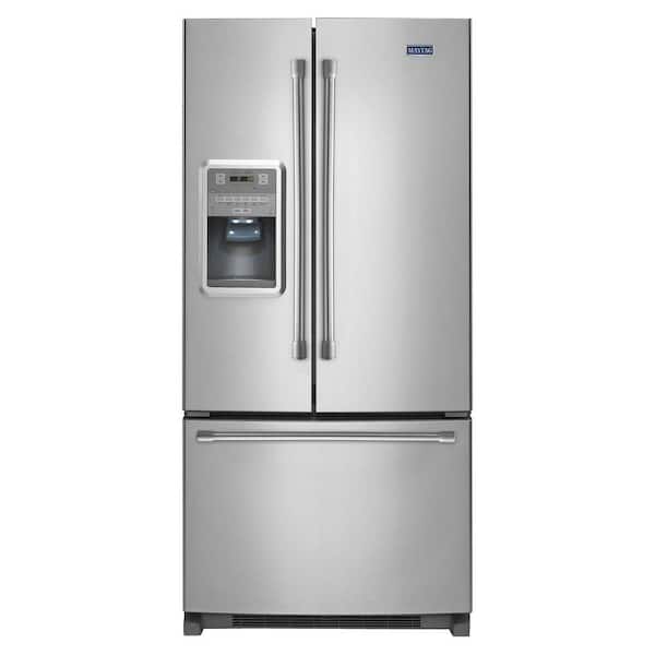 Maytag 33 in. W 21.7 cu. ft. French Door Refrigerator in