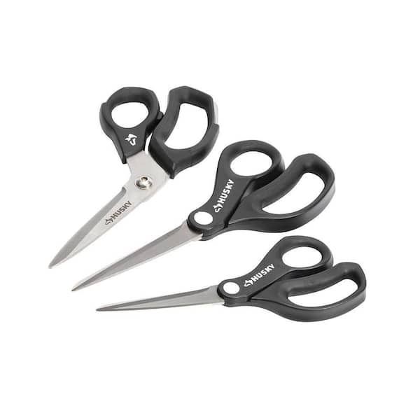 Husky Scissors Set (3-Piece) 90354 - The Home Depot