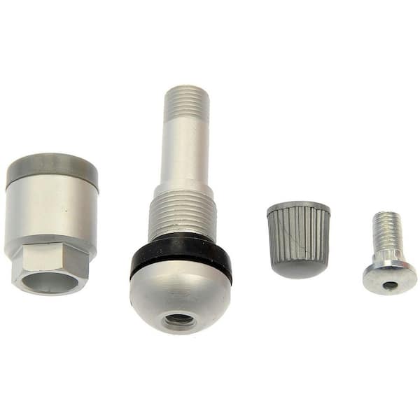OE Solutions TPMS Service Kit - Replacement Aluminum Clamp-In Valve Stem with Mounting Screw
