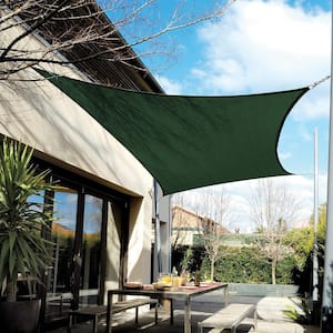 Coolhaven 12 ft. x 12 ft. Heritage Green Square Shade Sail