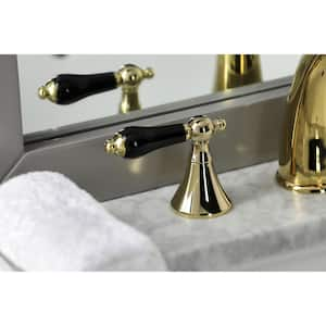 Duchess 8 in. Widespread 2-Handle Bathroom Faucet in Polished Brass