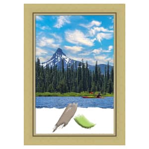Size 24 in. x 36 in. Landon Gold Picture Frame Opening