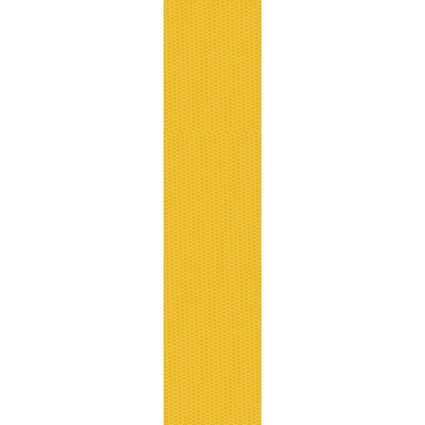 HY-KO 7.25 in. x 1.75 in. Vinyl Yellow Reflective Tape Strips