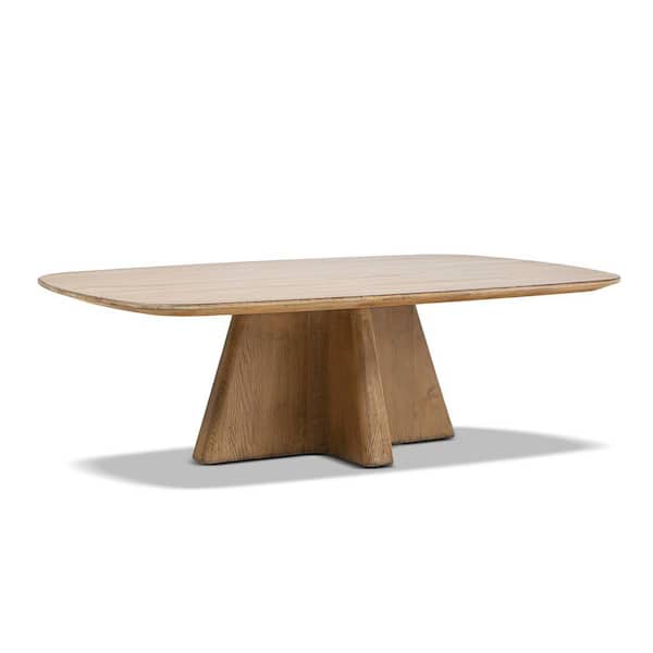 Jennifer Taylor Clarence 49 in. Rectangle Solid Wood Coffee Table