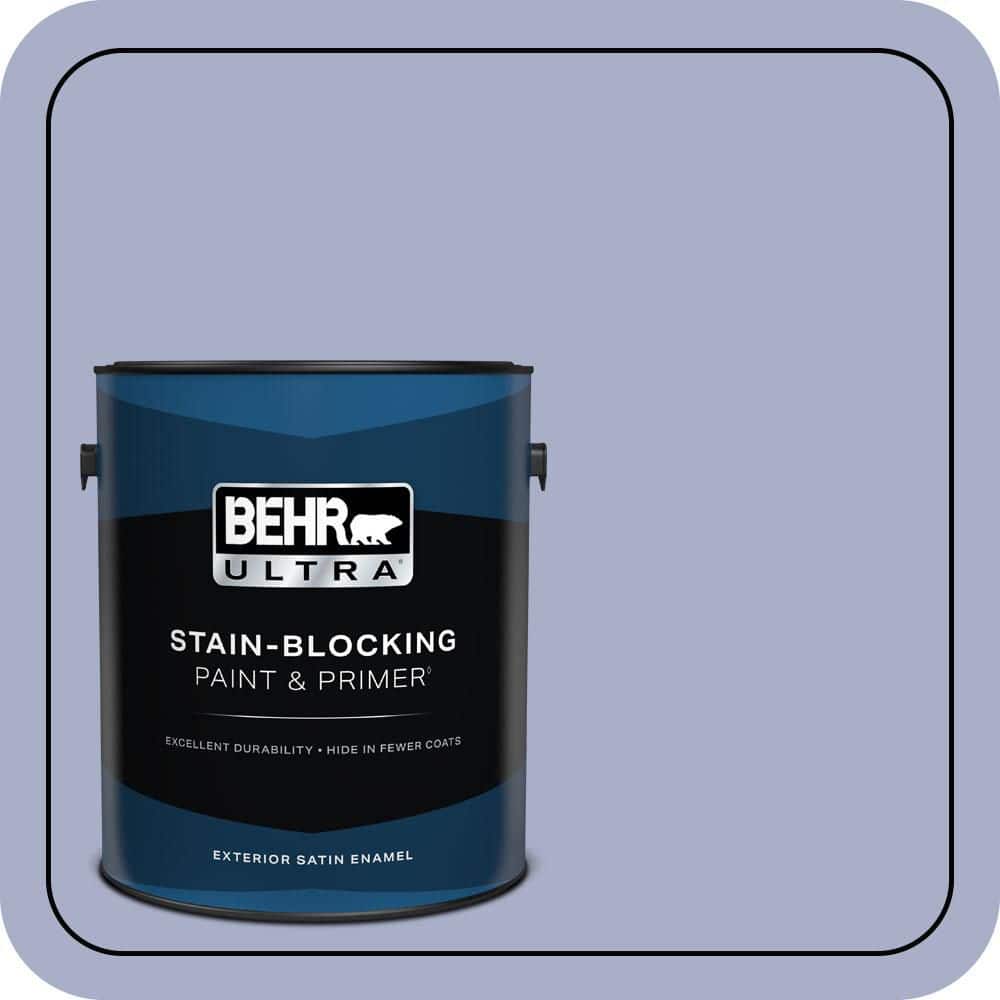 1 gal. #S540-3 Meadow Phlox Satin Enamel Exterior Paint & Primer price history on PriceWatchPro