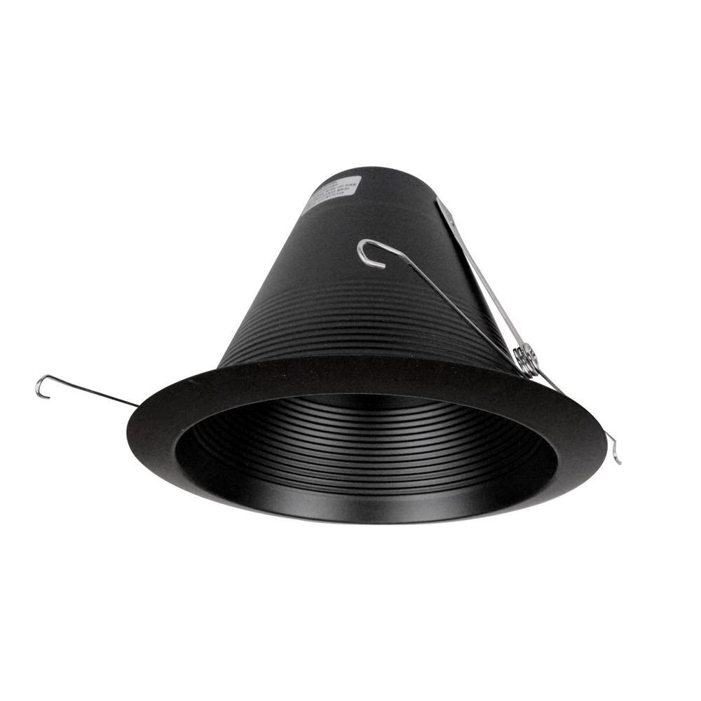 6 in. Black Recessed Airtight Cone Baffle Trim price history on PriceWatchPro