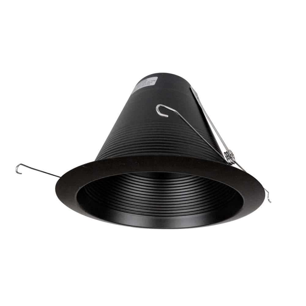 6 in. Black Recessed Airtight Cone Baffle Trim price history on PriceWatchPro