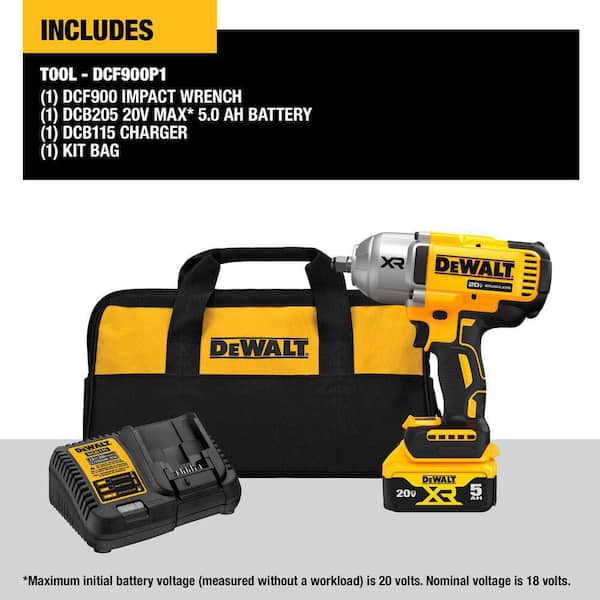 DEWALT - 20V MAX Lithium-Ion Cordless 1/2 in. Impact Wrench Kit with ATOMIC 20V MAX Cordless 1/2 in. Ratchet