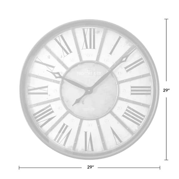 FirsTime & Co. Big Time 40 in. Wall Clock 10084 - The Home Depot