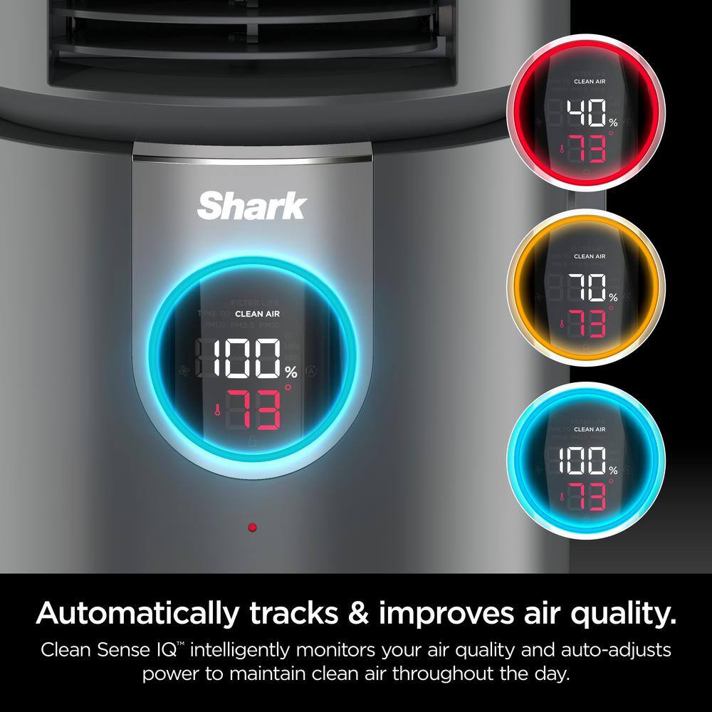 Shark 3-in-1 HEPA Air Purifier with Heating and Cooling, 500 Sq. Ft.