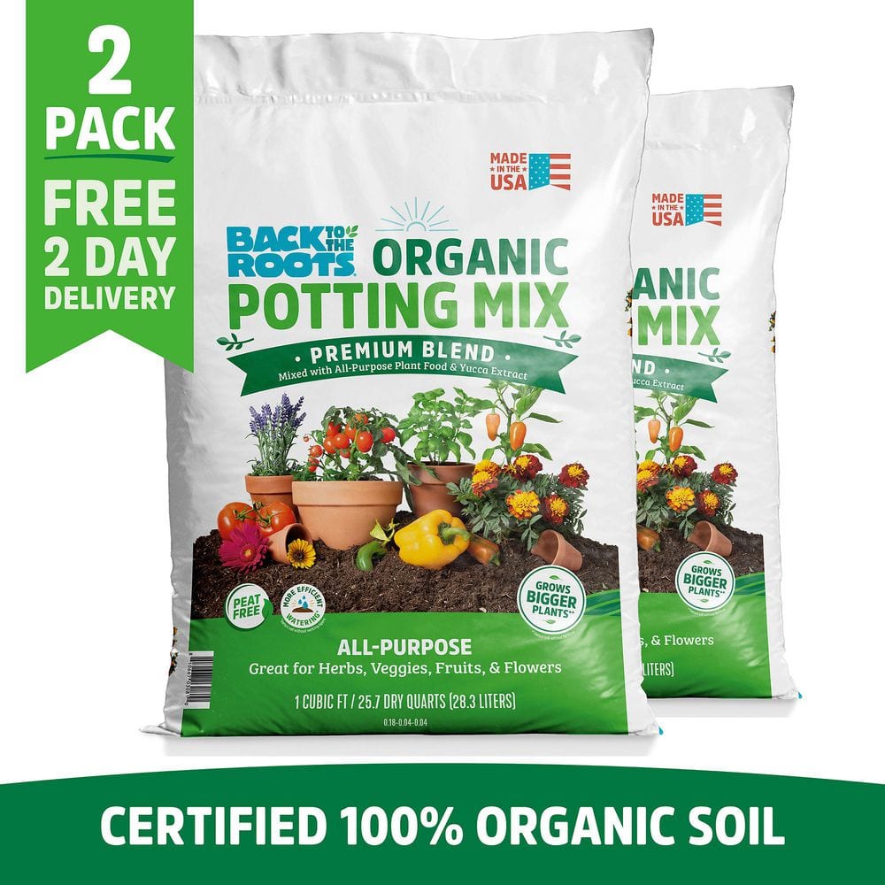 Organic Potting Mix (2 1 cu.ft. Bags ) price history on PriceWatchPro