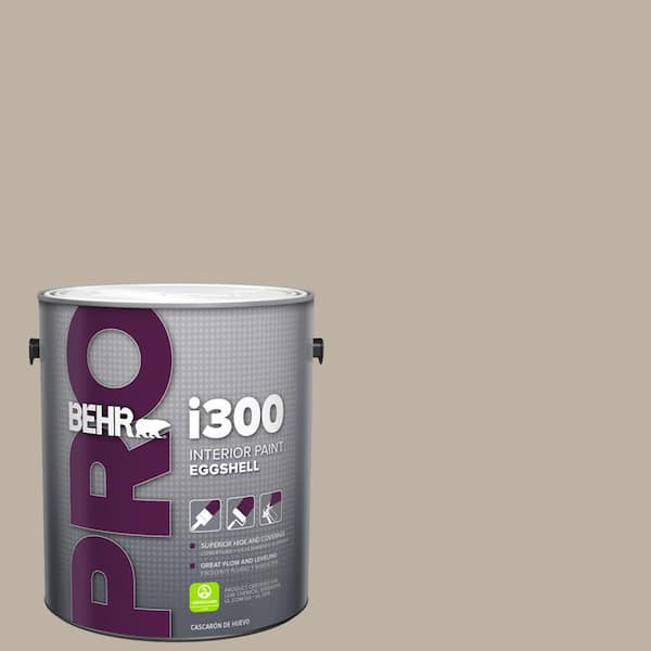 BEHR PRO 1 gal. #N220-3 Smokestack Eggshell Interior Paint