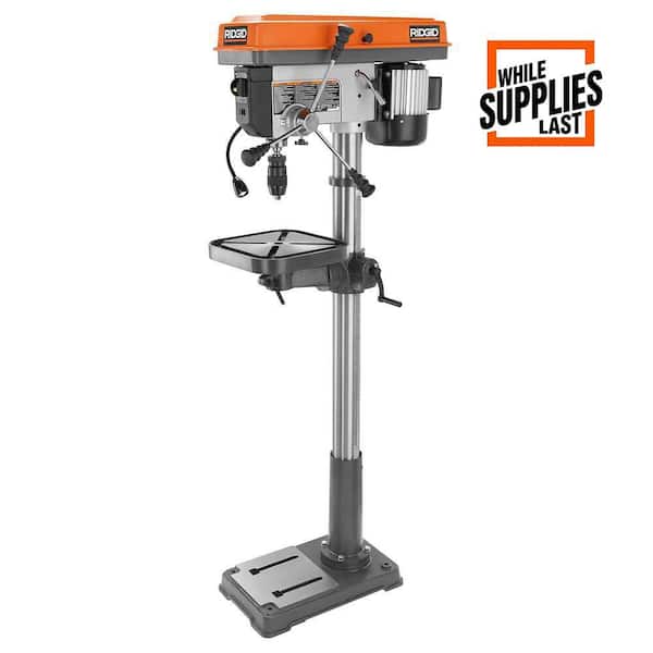 15 in. 12-Speed Drill Press with LED
