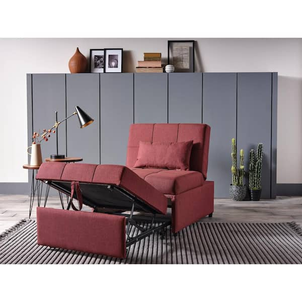 Red 2025 sleeper chair