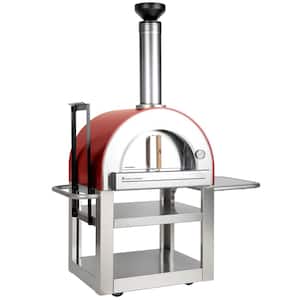Pronto 500 Wood Burning Oven 20 in. x 24 in. in Red