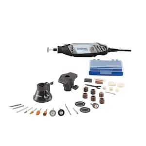 3000 Series 1.2 Amp Variable Speed Corded Rotary Tool Kit with 28 Accessories, 2 Attachments and Carrying Case