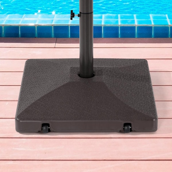 JOYESERY Umbrella Weight Base HDPE Plastic Material Waterproof, Sturdy and Stable, Be Used for Patio Umbrella of 7 - 11FT