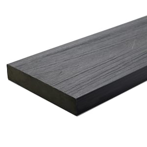 UltraShield Naturale Cortes 1 in. x 6 in. x 4 ft. Westminster Gray Solid Composite Decking Board (4-Pack)