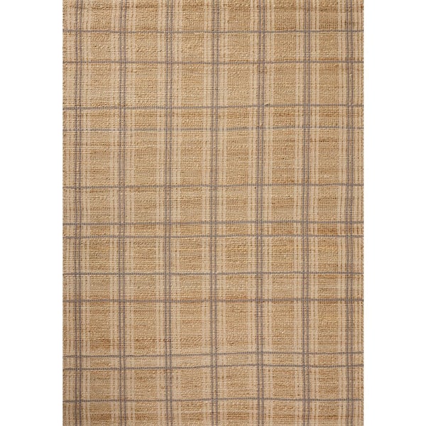 Chris Love Julia Judy Natural / Stone 2 ft. 3 in. x 3 ft. 9 in.  Contemporary Accent Rug
