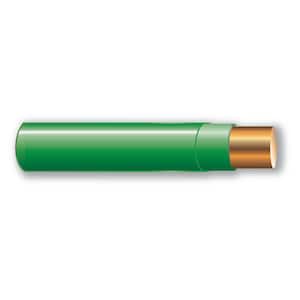 50 ft. 12-Gauge Green Solid Copper THHN Wire