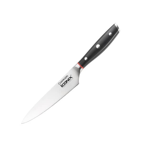 Cuisine::pro ICONIX 5 in. Steel Full Tang Utility Knife