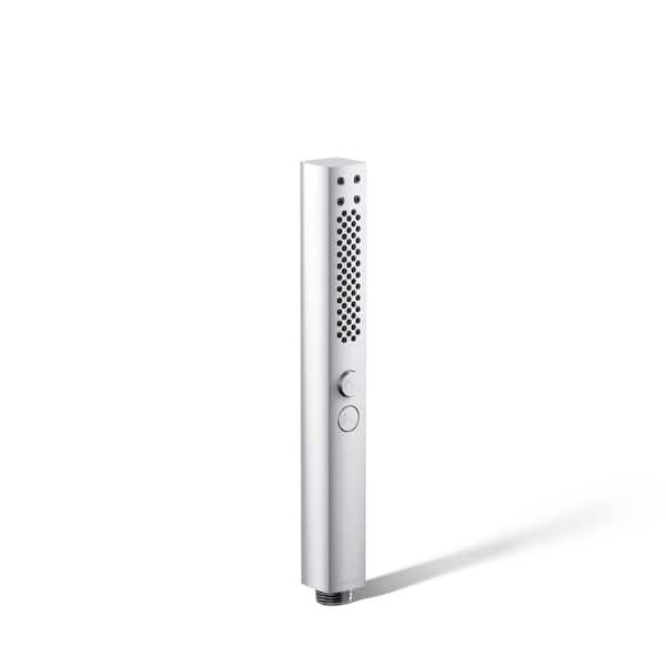 KOHLER Shift Plus Round 2-Spray Wall Mount Handheld Shower Head with 1.75 GPM in Polished Chrome