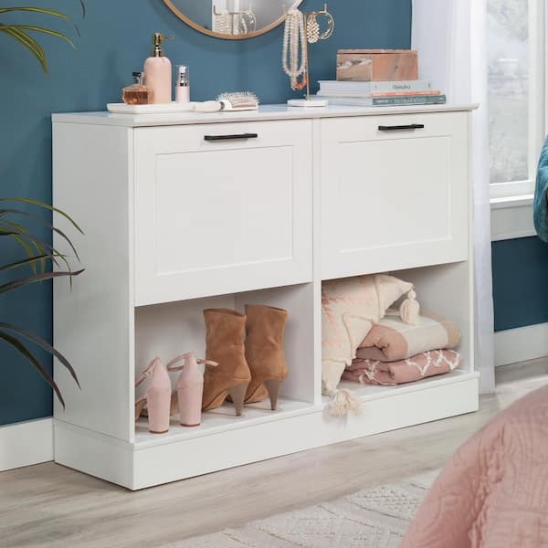 SAUDER HomePlus White Rectangular 33 Storage Cabinet 443709