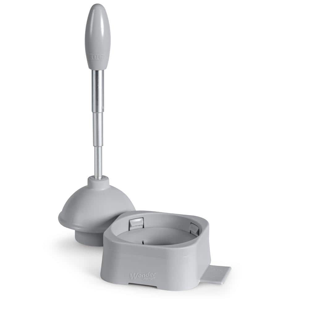 Superio Plunger with Holder Grey