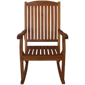 Sequoia Natural Wood Outdoor Rocking Chair