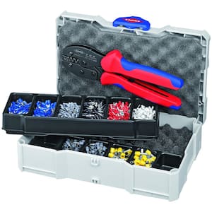 Crimping Kit (Preciforce Wire Stripper and assortment of crimping end ferrules)