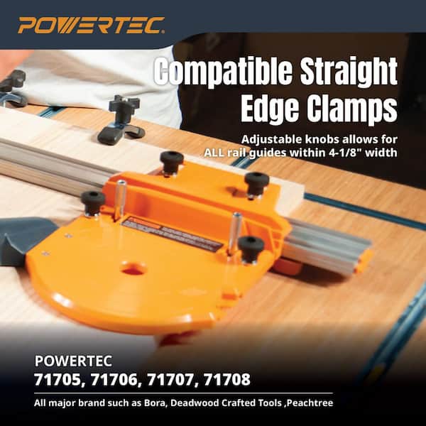 Router Dado Jig for Precision Dado Cuts with Adjustable Fence and BuiltiIn Dust Collection