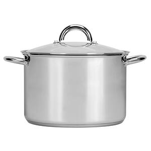 Preferred 8 qt. Stainless Steel Stock Pot with Glass Lid
