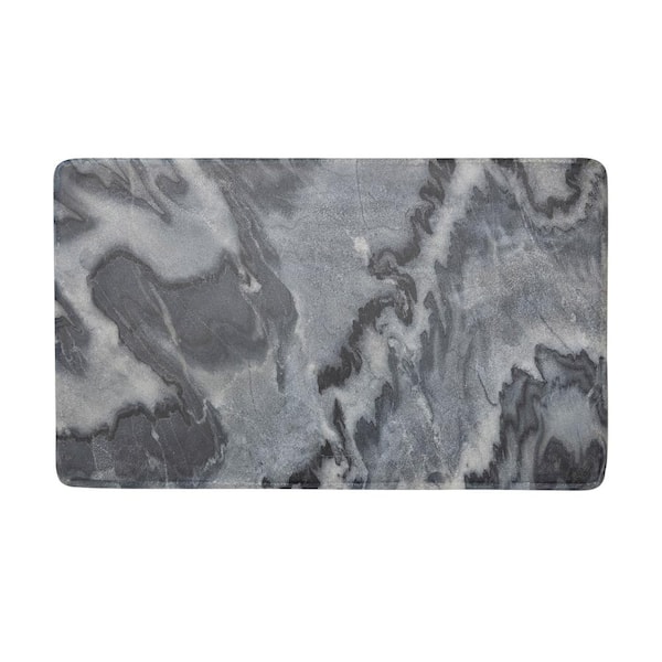 Storied Home 15 in. Scandinavian Gray Marble Charcuterie or Cutting Board