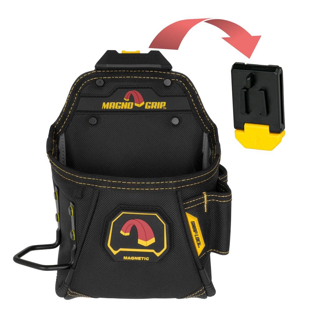 Snap Lock Tradesman Tool Pouch with Magnetic Storage and Heavy-Duty Steel Hammer Loop price history on PriceWatchPro