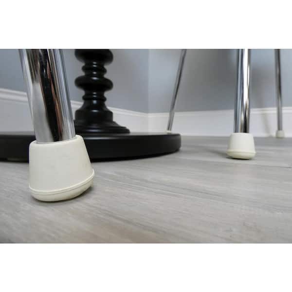 New Pkgs Anti Skid 12 Everbilt 1" Rubber Leg Tips Furniture / Floor Protect 