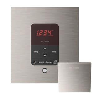 iTempo Plus Square Steam Shower Control in Brushed Nickel